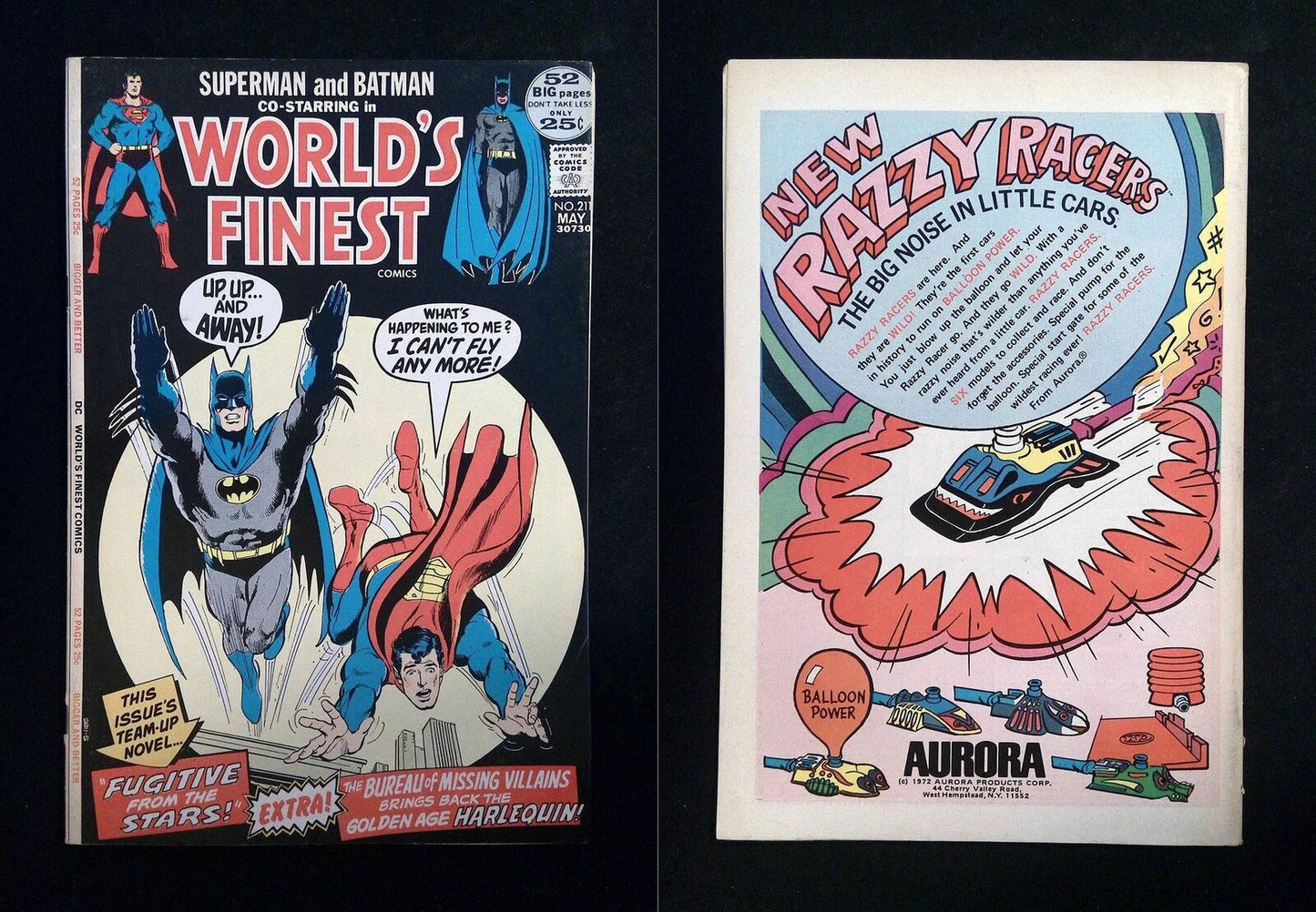 World's Finest #211  DC Comics 1972 FN