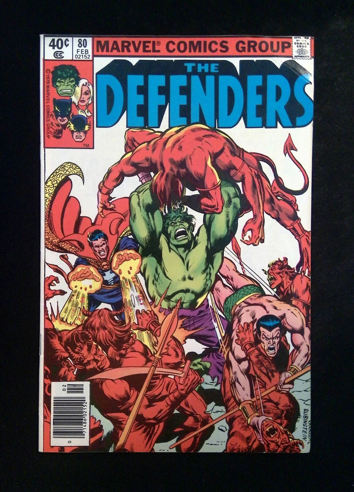 Defenders #80  MARVEL Comics 1980 VF NEWSSTAND