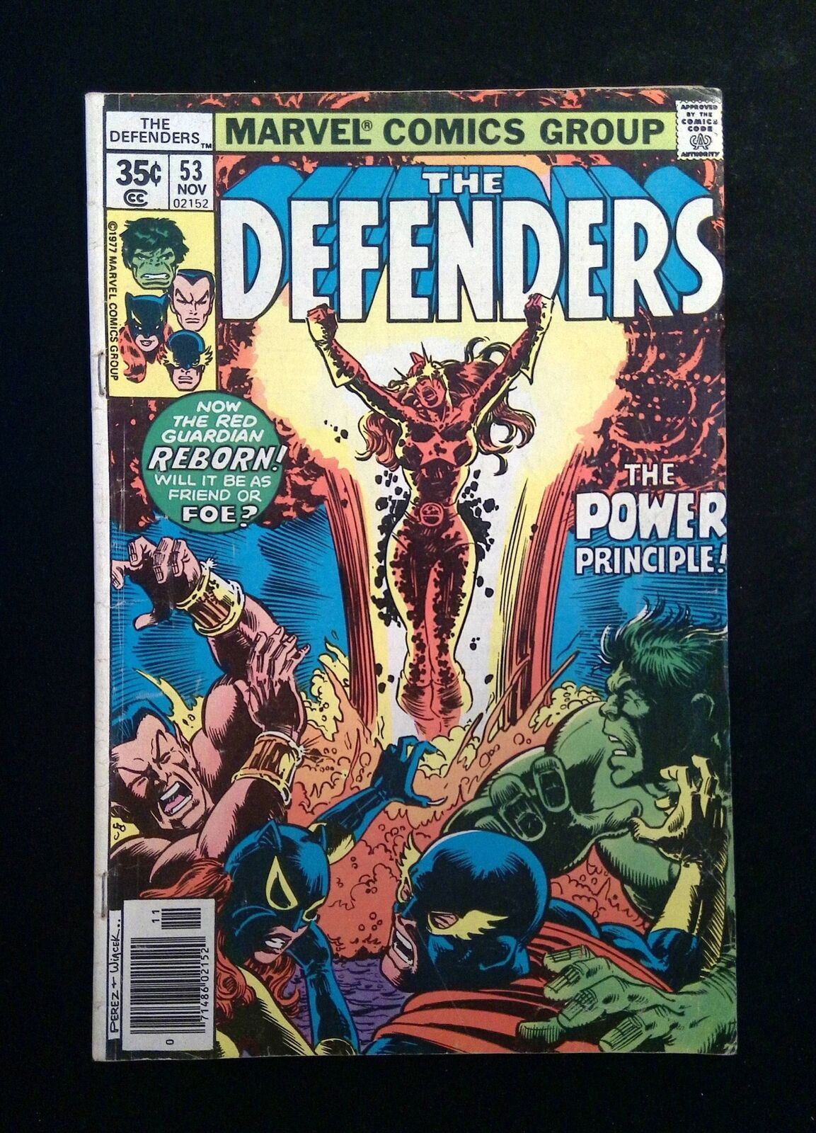 Defenders #53  MARVEL Comics 1977 FN+ NEWSSTAND