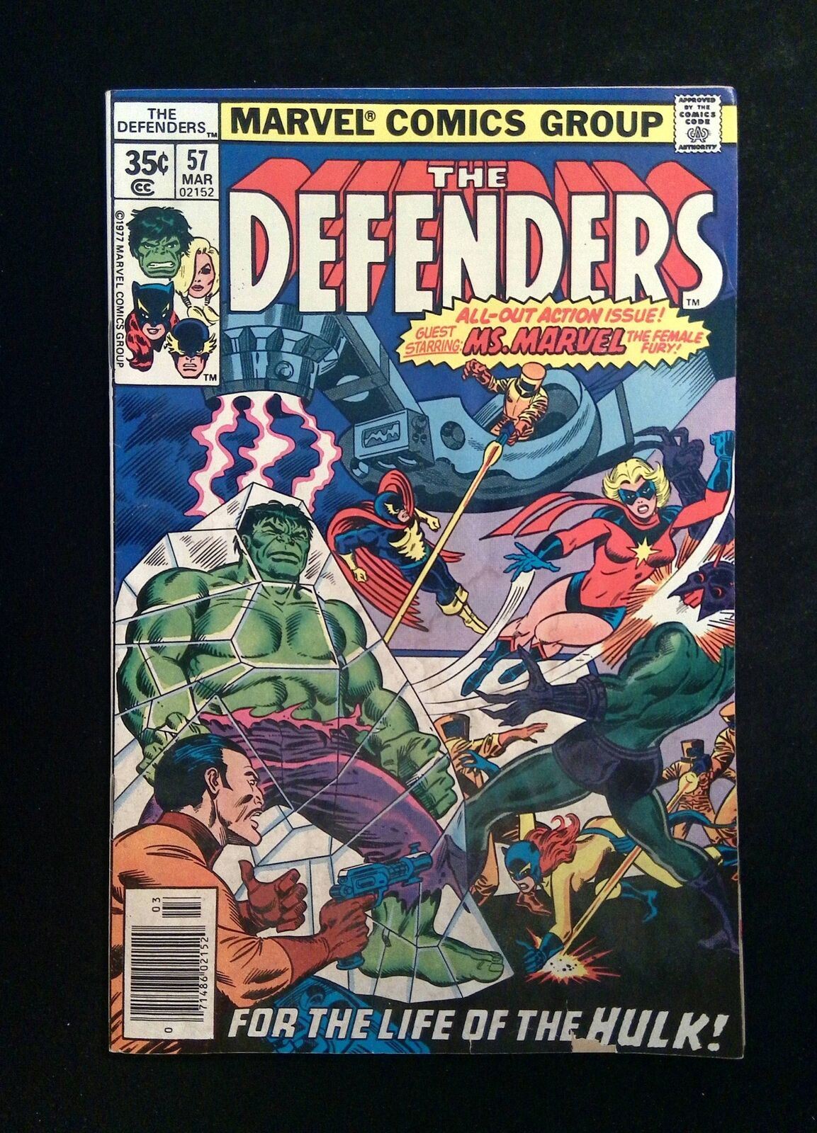 Defenders #57  MARVEL Comics 1978 FN NEWSSTAND