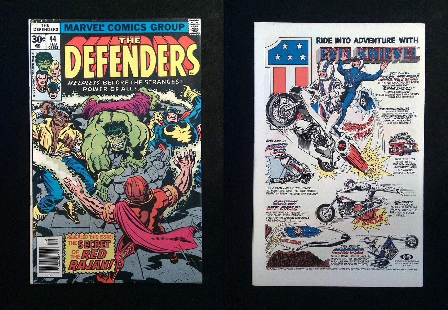 Defenders #44  MARVEL Comics 1977 VF NEWSSTAND