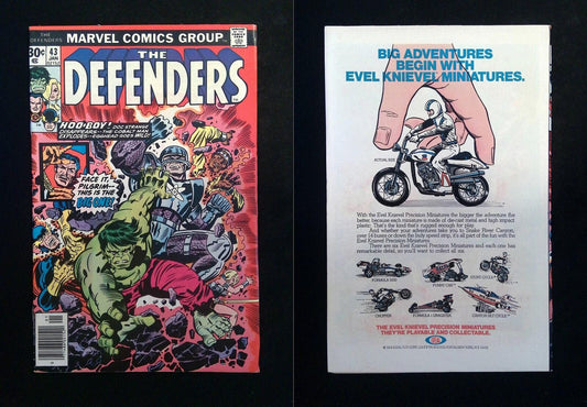 Defenders #43  MARVEL Comics 1977 VF- NEWSSTAND