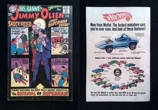 Superman's Pal Jimmy Olsen #113  DC Comics 1968 FN-