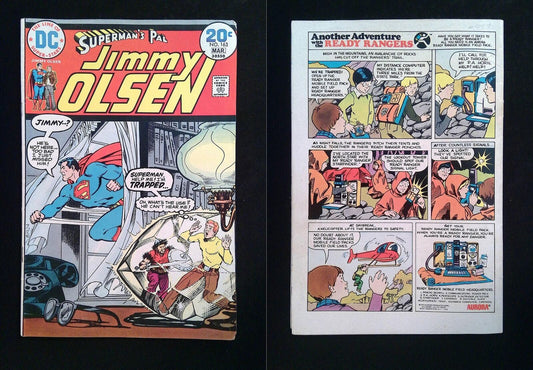 Superman's Pal Jimmy Olsen #163  DC Comics 1974 FN/VF
