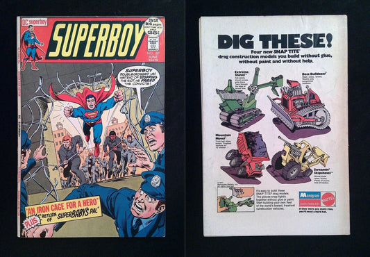 Superboy #187  DC Comics 1972 FN