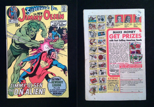 Superman's Pal Jimmy Olsen #136  DC Comics 1971 VG/FN