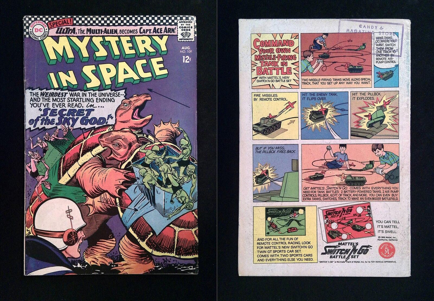 Mystery In Space #109  DC Comics 1966 VG