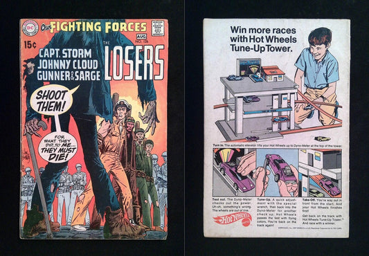 Our Fighting Forces #126  DC Comics 1970 VG+