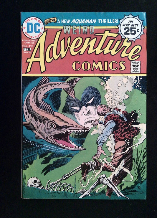 Adventure Comics #437  DC Comics 1975 FN