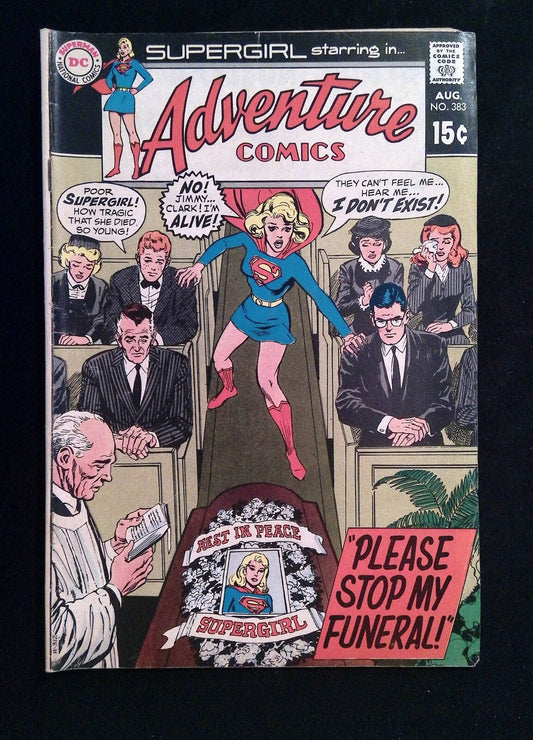 Adventure Comics #383  DC Comics 1969 VG