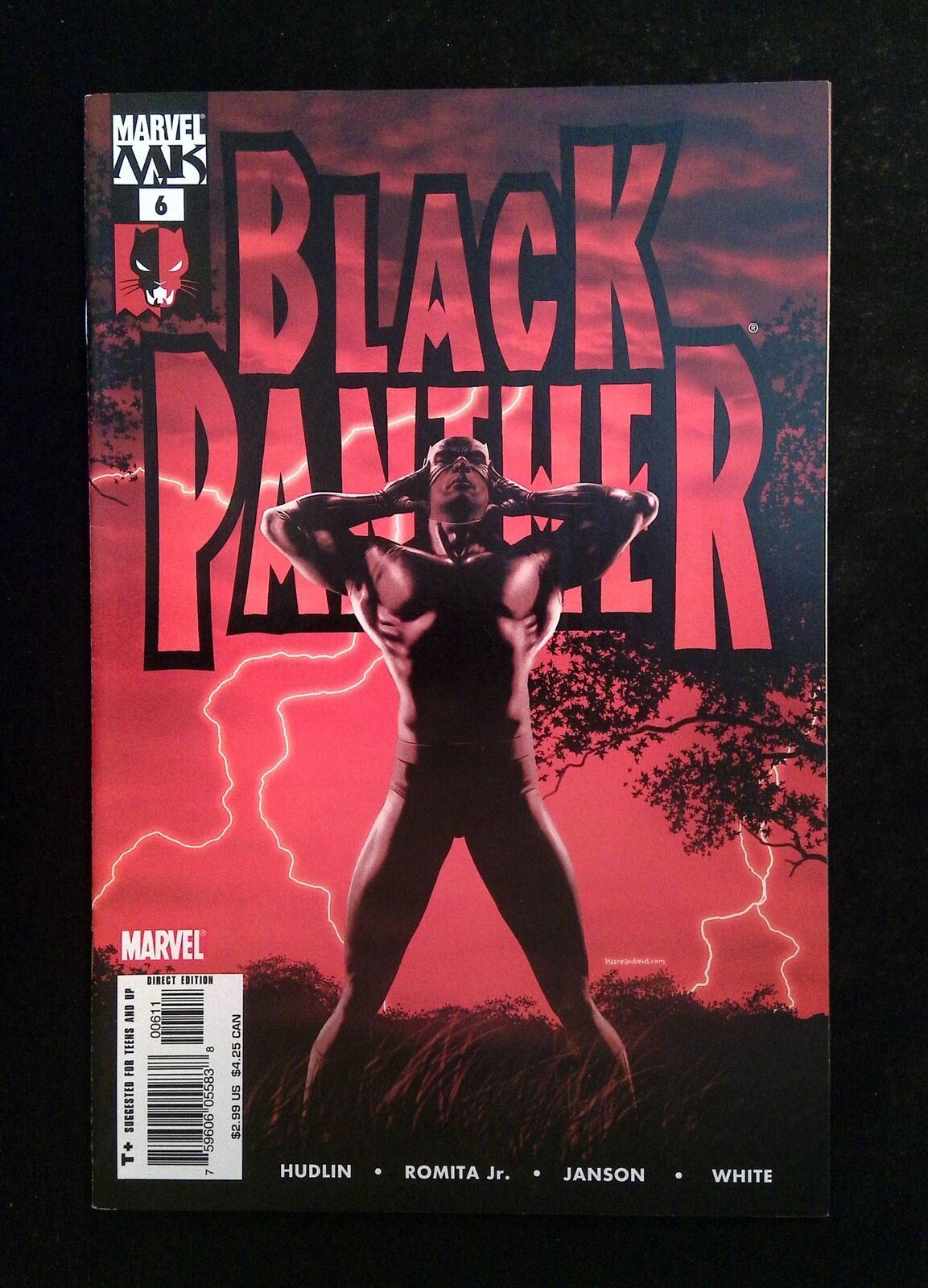 Black Panther #6 (3rd Series) Marvel Comics 2005 VF+