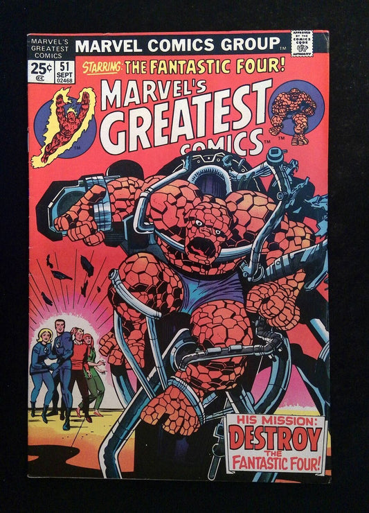 Marvel's Greatest Comics #51  Marvel Comics 1974 VF-