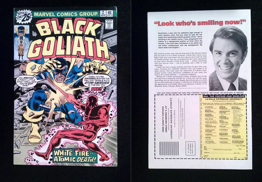 Black Goliath #2  MARVEL Comics 1976 VF+