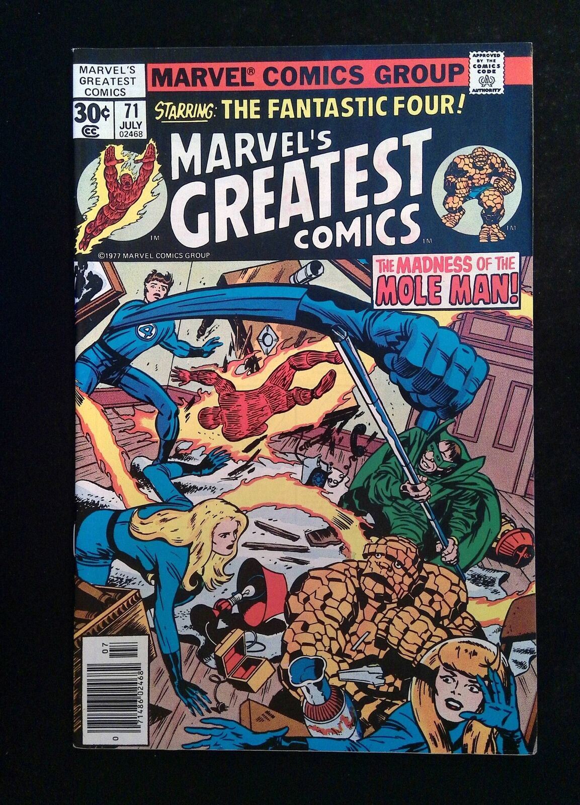 Marvel's Greatest Comics #71  Marvel Comics 1977 VF+ Newsstand