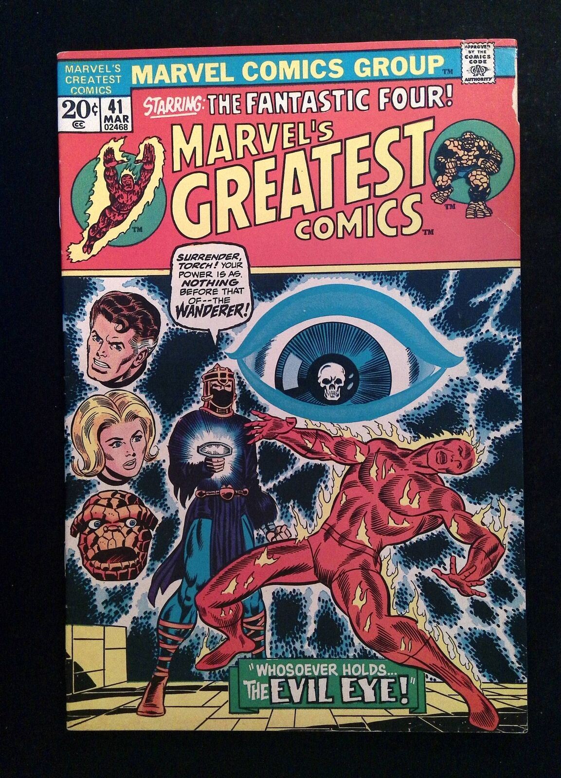 Marvel's Greatest Comics #41  Marvel Comics 1973 FN