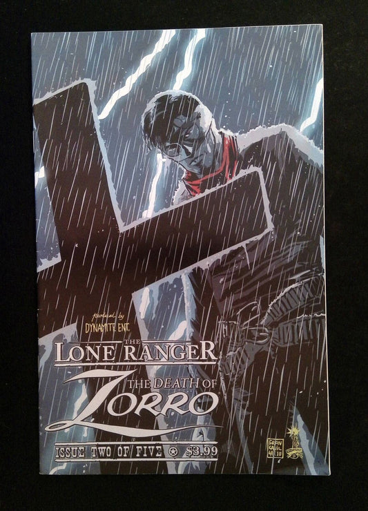 Lone Ranger The Death Of Zorro #2  Dynamite Comics 2011 VF+