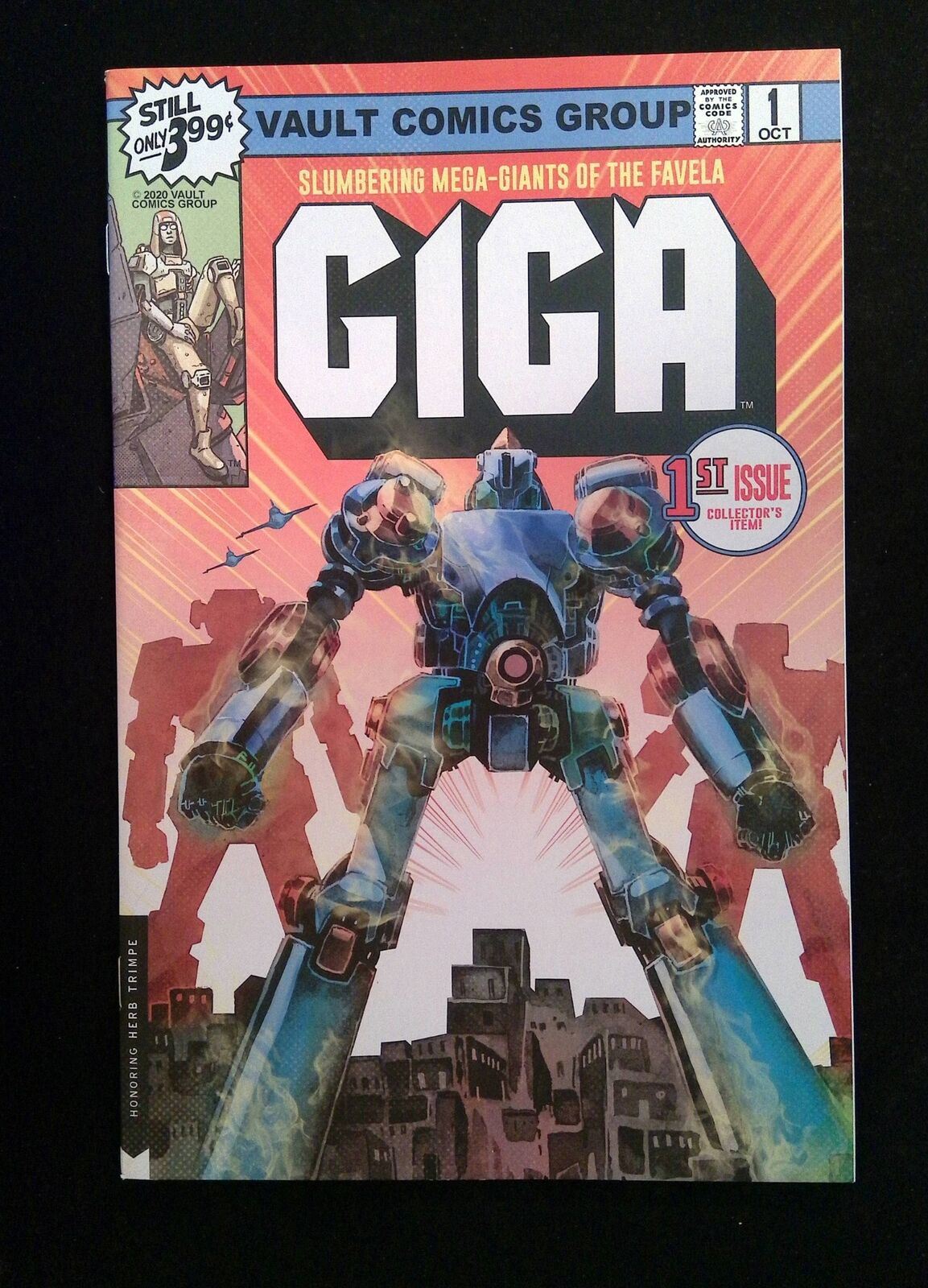 Giga #1B  Vault Comics 2020 NM+  Daniel & Gooden Variant