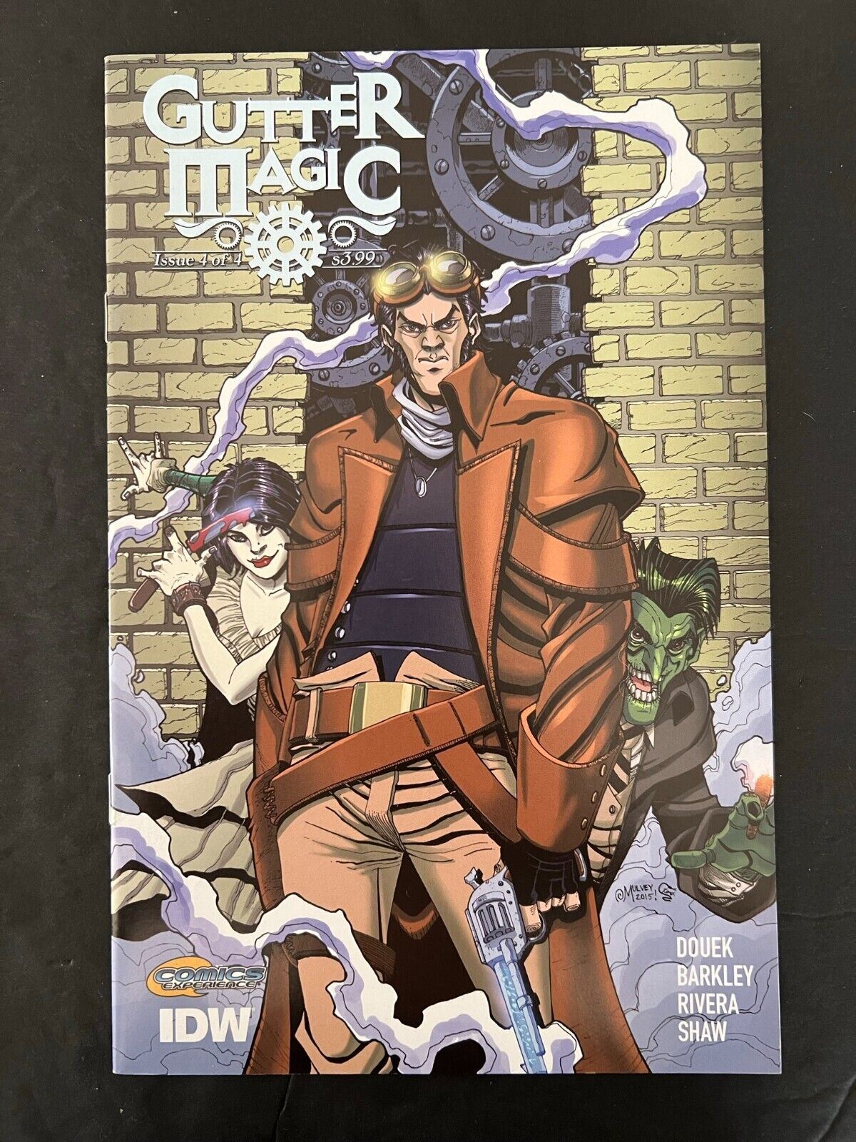 Gutter Magic  Full Set #1SUB,2SUB,3SUB,4SUB    IDW Comics 2016 NM