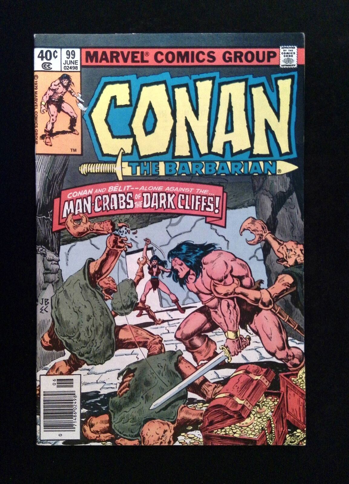 Conan The Barbarian #99  MARVEL Comics 1979 VF- NEWSSTAND