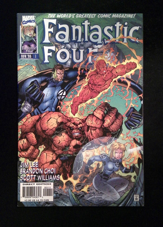 Fantastic Four #1 (2ND SERIES) MARVEL Comics 1996 VF+