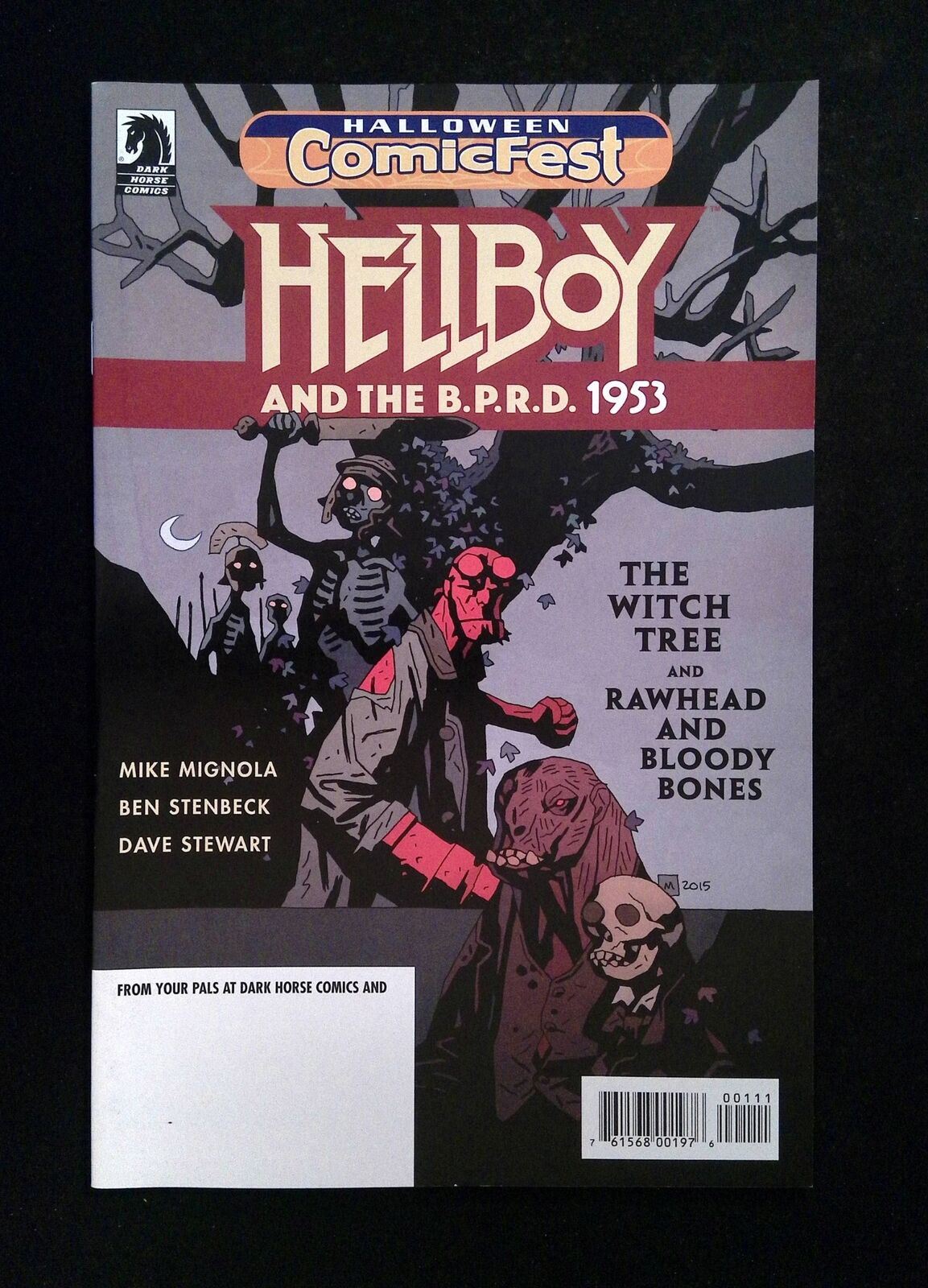 Hellboy & The BPRD 1953 The Witch Tree & Rawhead & Bloody Bones #1 2015 VF+