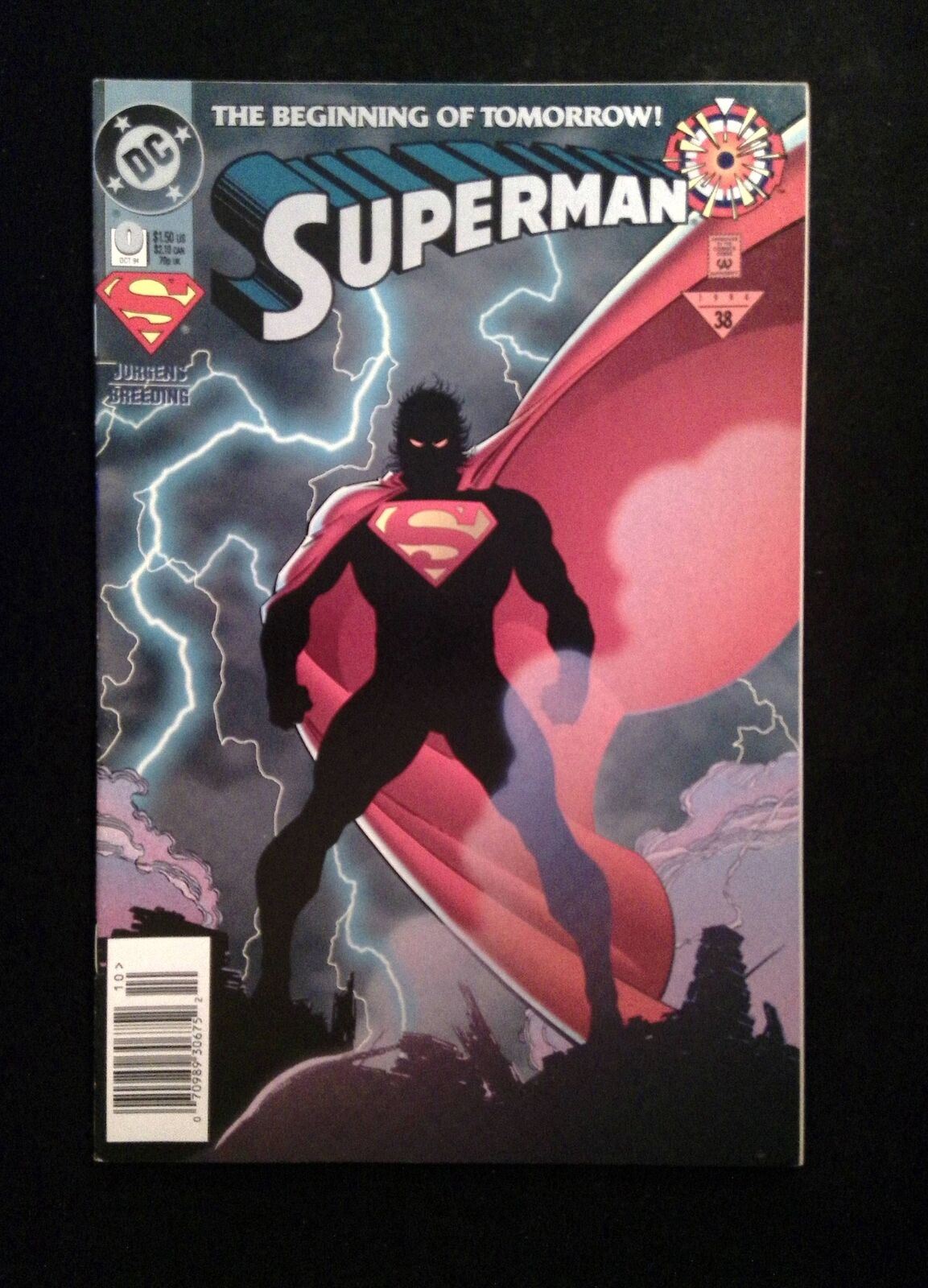 Superman #0 (2ND SERIES) DC Comics 1994 VF+ NEWSSTAND