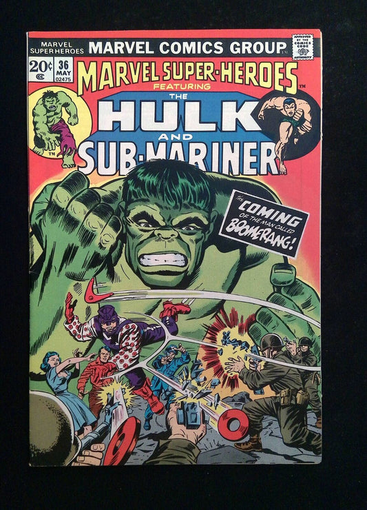 Marvel Super Heroes #36  MARVEL Comics 1973 FN+