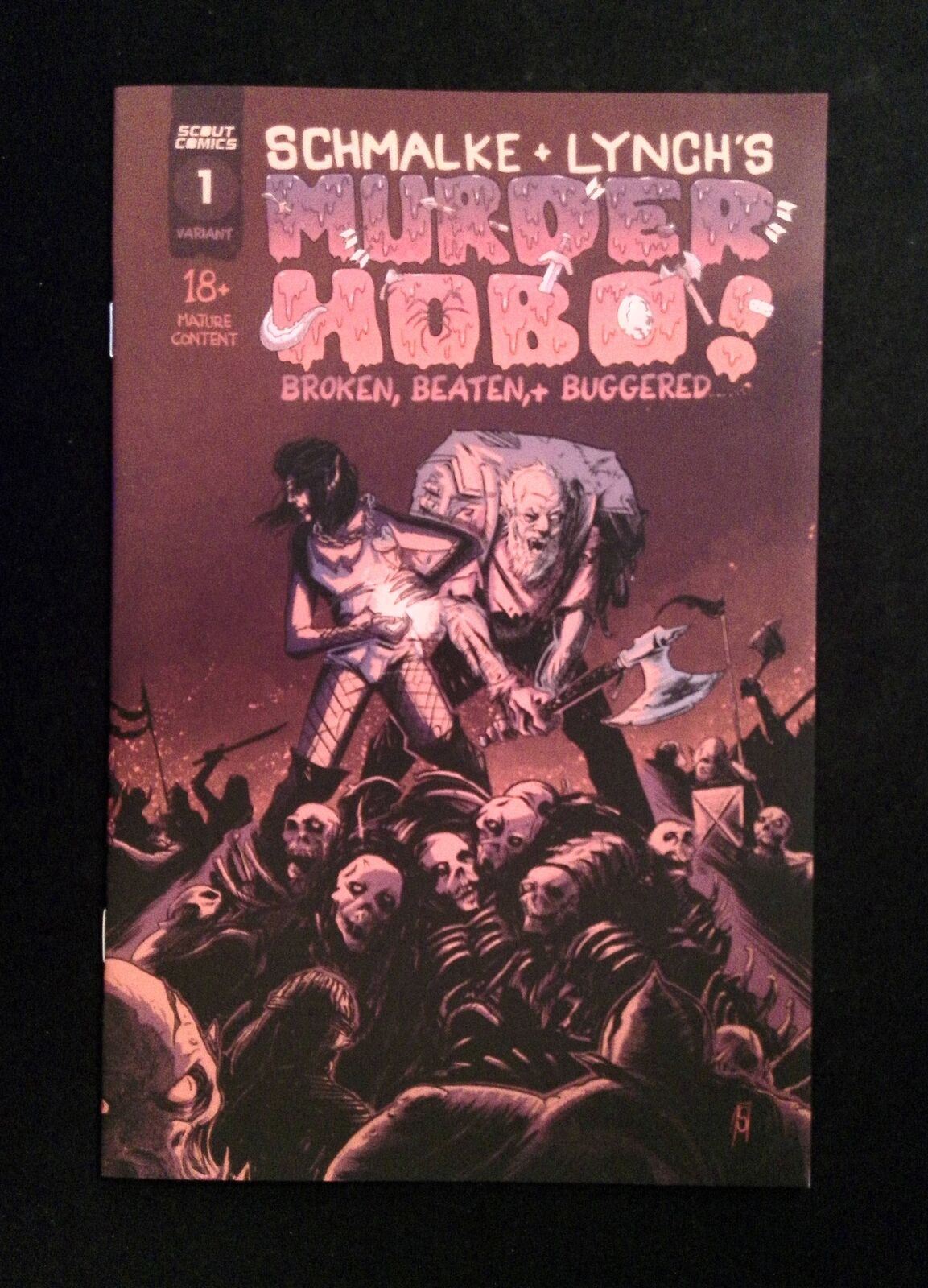 Murder Hobo Broke Buggered #1B  SCOUT Comics 2020 NM  SCHMALKE VARIANT