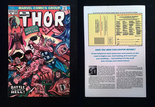 Thor #222  MARVEL Comics 1974 FN/VF