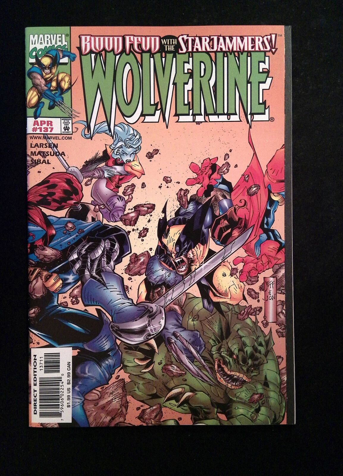 Wolverine #137  MARVEL Comics 1999 NM-