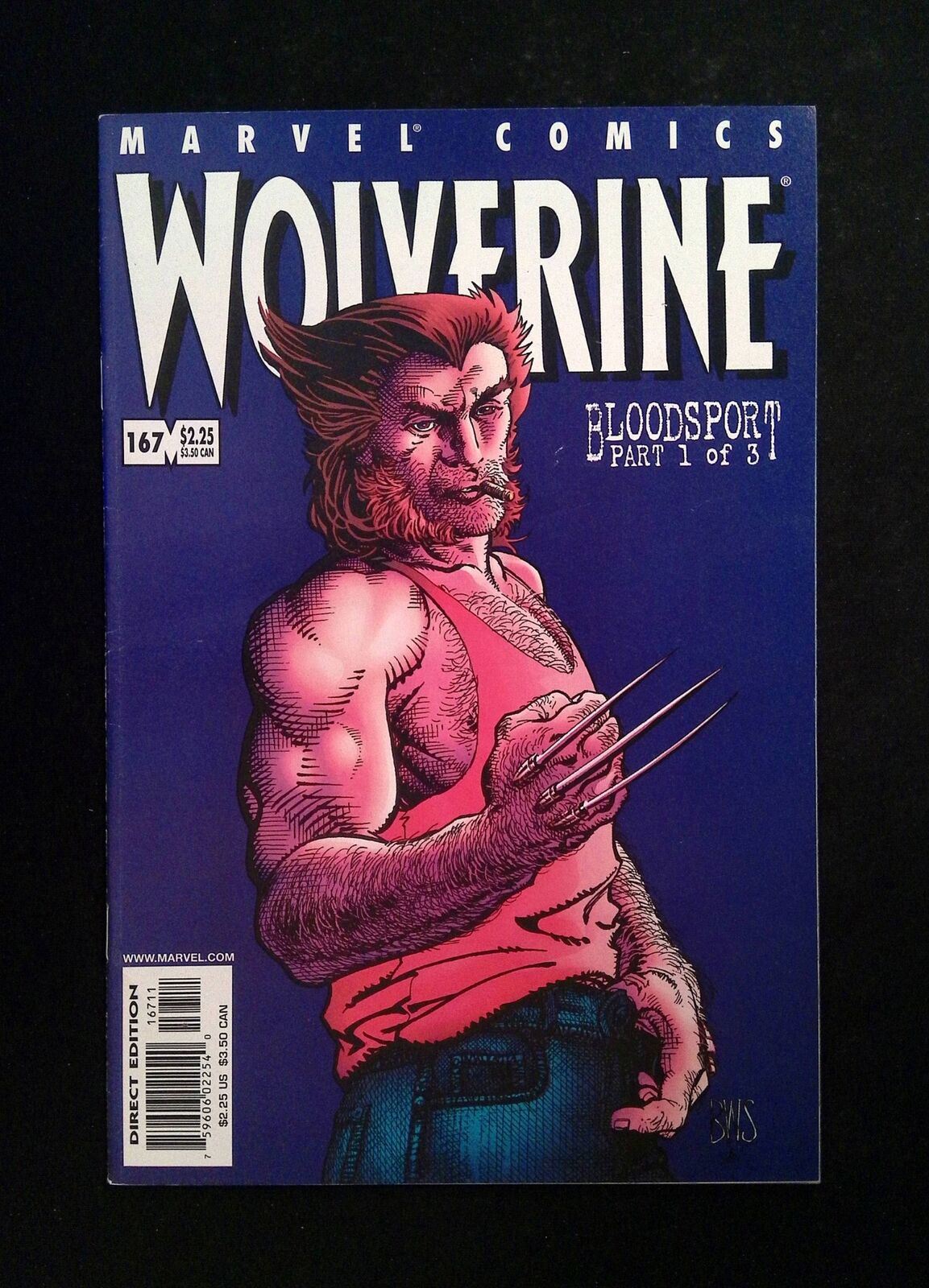 Wolverine #167  MARVEL Comics 2001 VF+