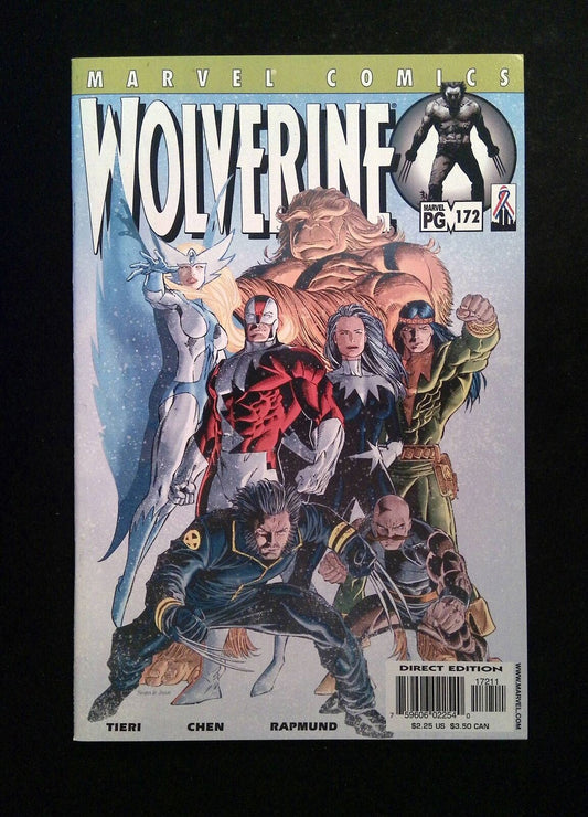 Wolverine #172  MARVEL Comics 2002 NM-