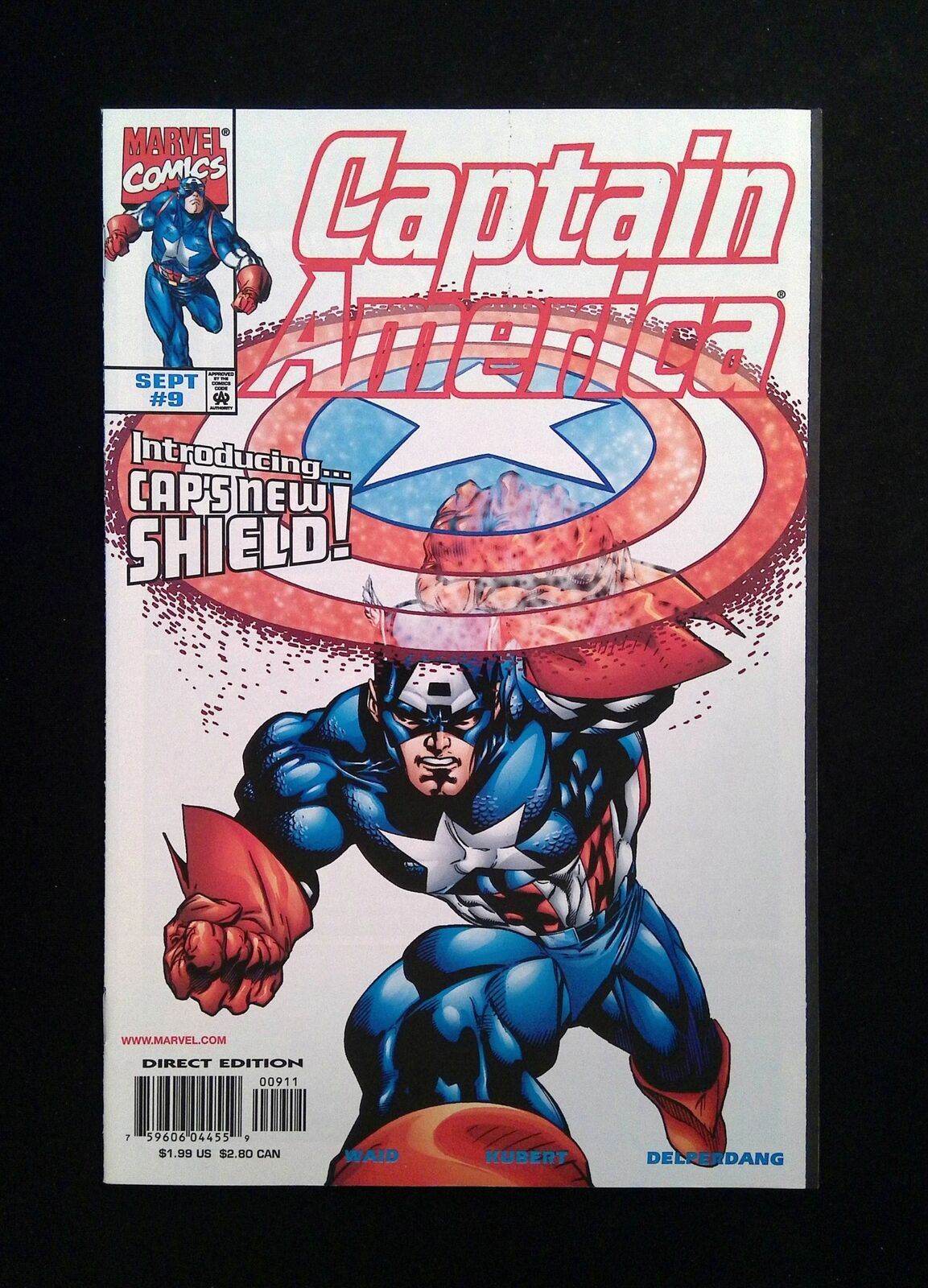 Captain America  #9 (3RD SERIES) MARVEL Comics 1998 NM-