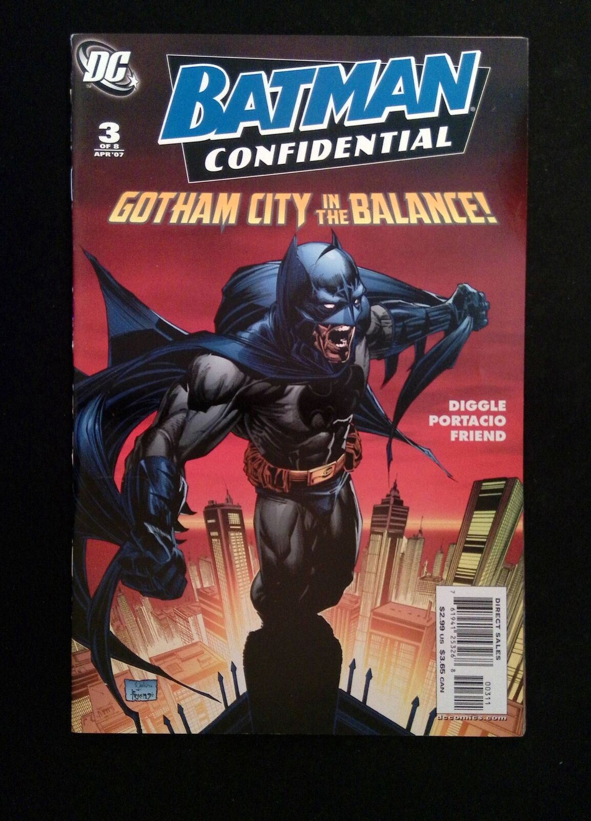 Batman Confidential #3  DC Comics 2007 NM