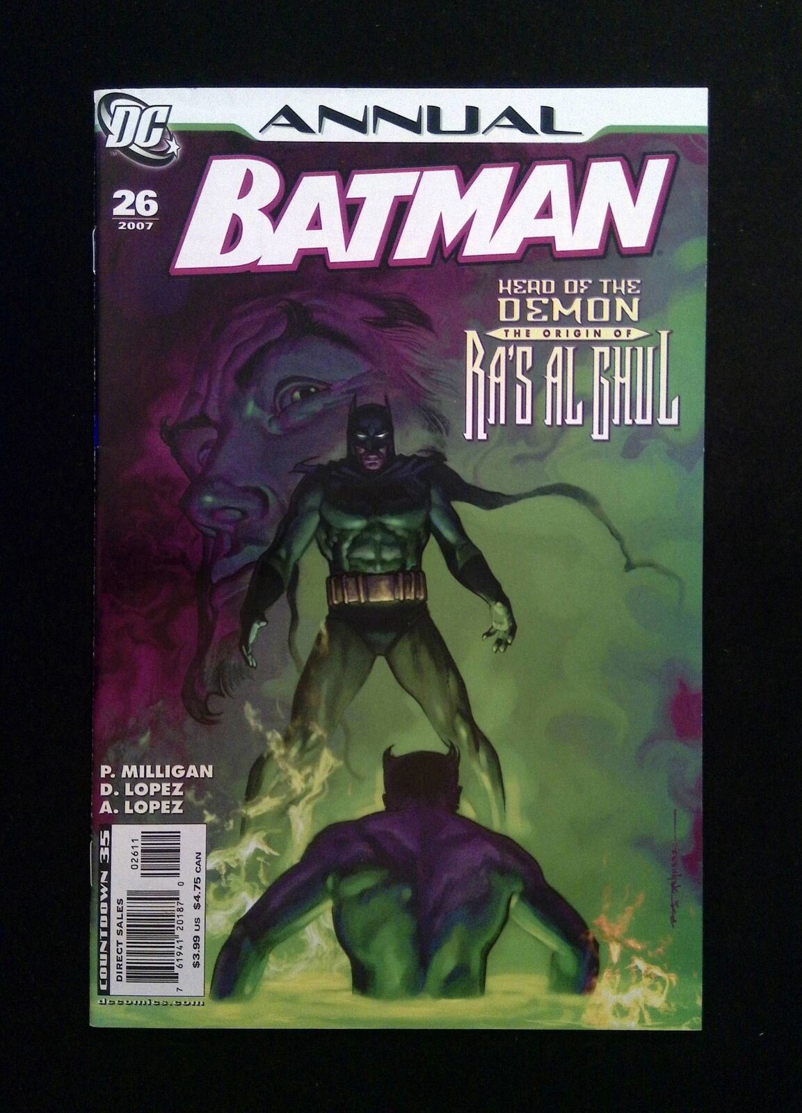 Batman Annual #26  DC Comics 2007 VF/NM