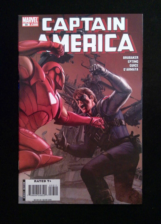 Captain America #33 (5th Series) Marvel Comics 2008 NM-