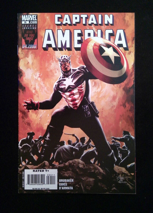 Captain America #35 (5th Series) Marvel Comics 2008 VF/NM