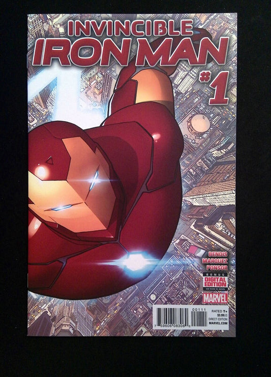 Invincible Iron Man #1 (2ND SERIES) MARVEL Comics 2015 NM+