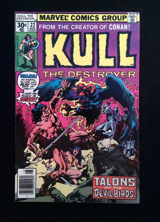 Kull The Conqueror #22  MARVEL Comics 1977 VF+ NEWSSTAND