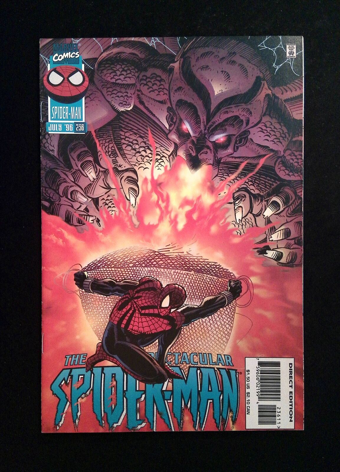Spectacular  Spider-Man #236  MARVEL Comics 1996 VF+