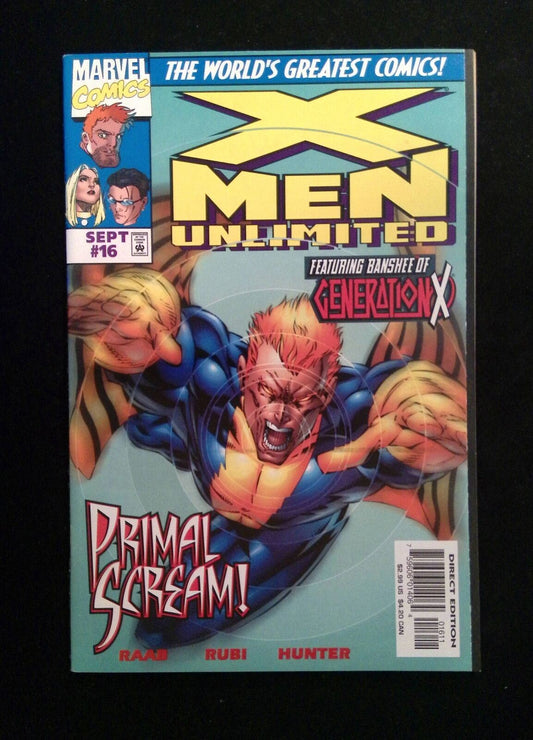 X-Men Unlimited #16  Marvel Comics 1997 VF+