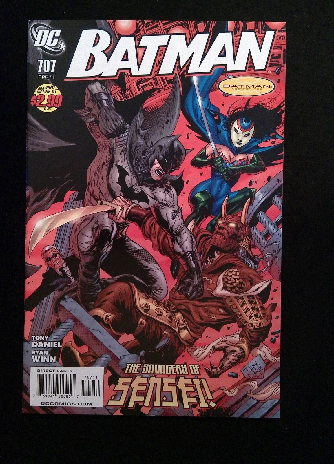 Batman #707  DC Comics 2011 NM-