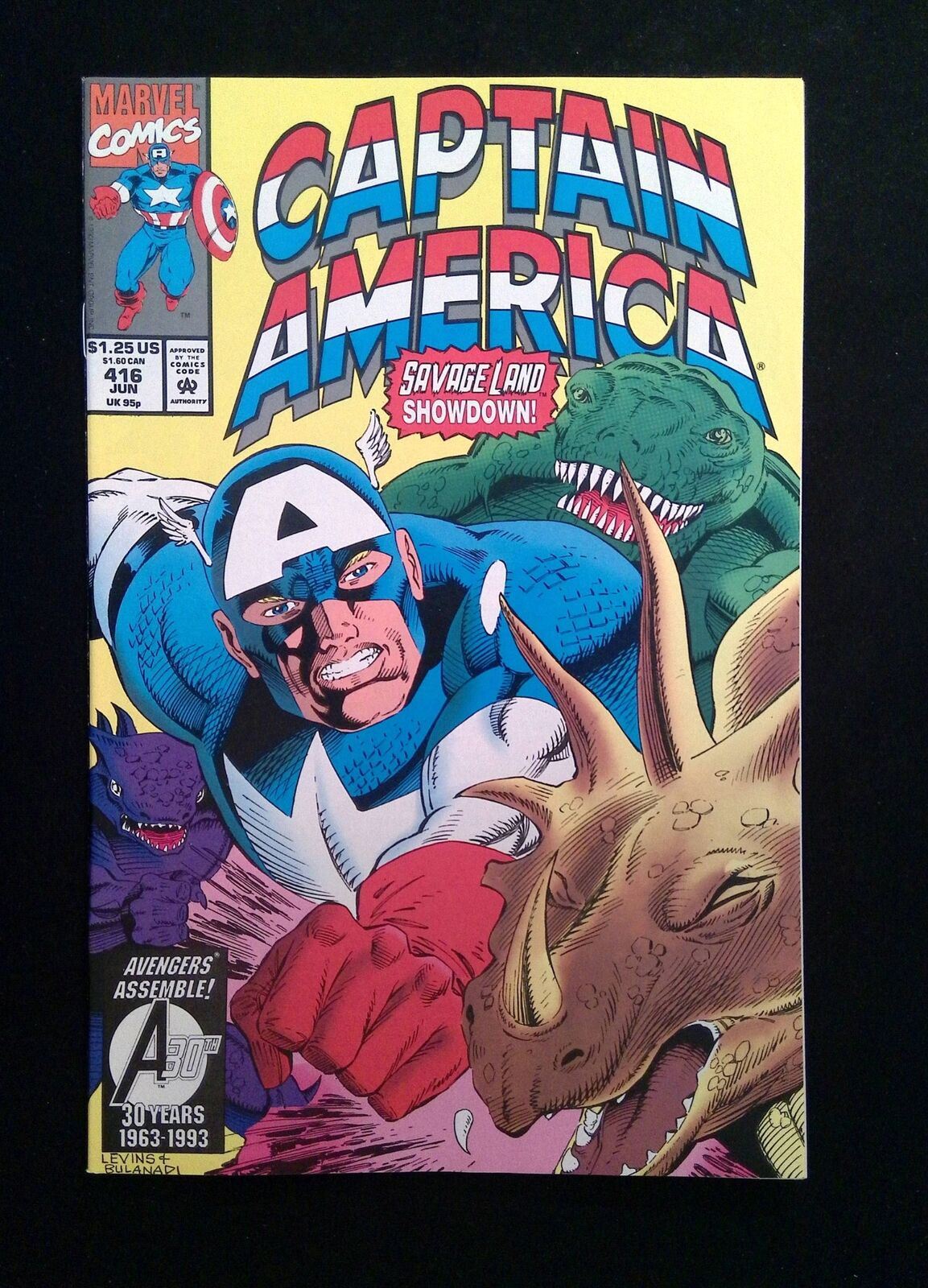 Captain America #416  MARVEL Comics 1993 NM
