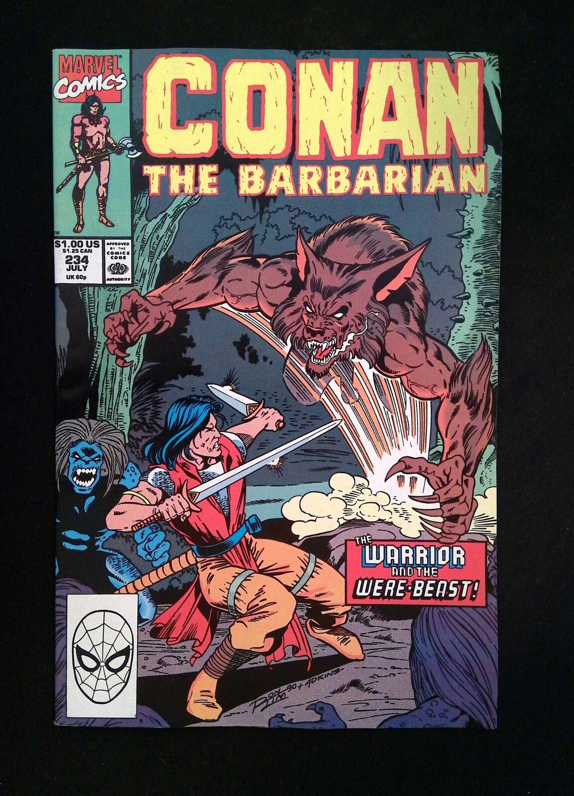Conan the Barbarian #234  MARVEL Comics 1990 VF-
