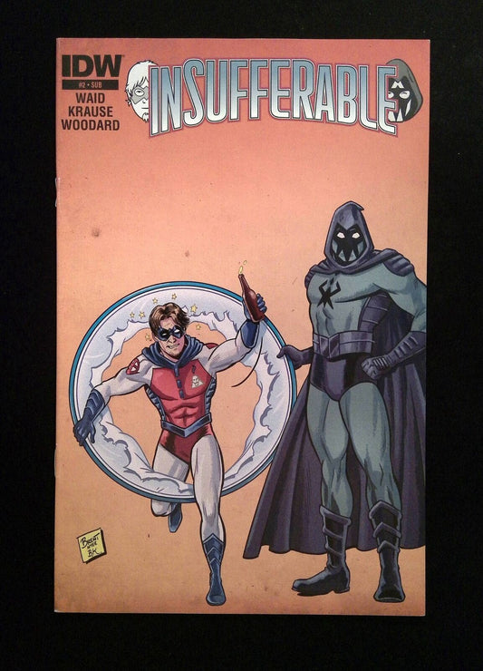 Insufferable #2SUB  IDW Comics 2015 NM-  Schoonover Variant