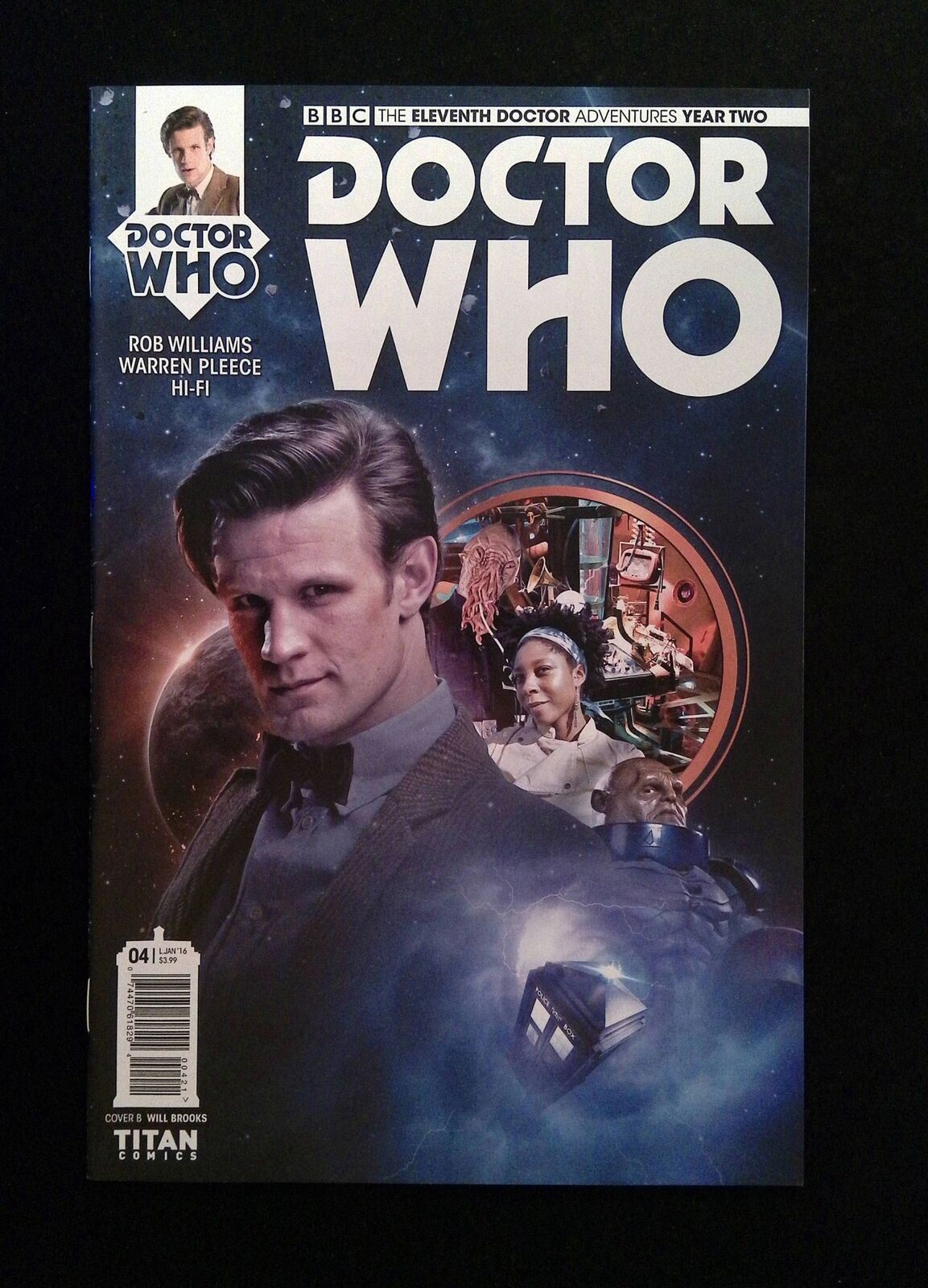 Doctor Who  The Eleventh  Doctor  Year Two #4  TITAN Comics 2016 VF+  Variant