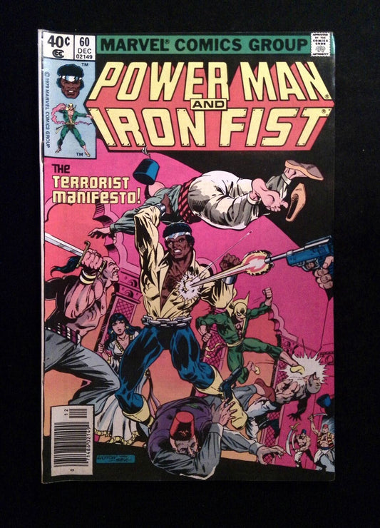 Power Man and Iron Fist  #60  Marvel Comics 1979 FN/VF Newsstand