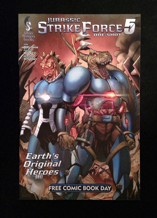 Jurassic Strike Force 5 #1  Silver Dragon Books Comics 2015 VF/NM  FCBD