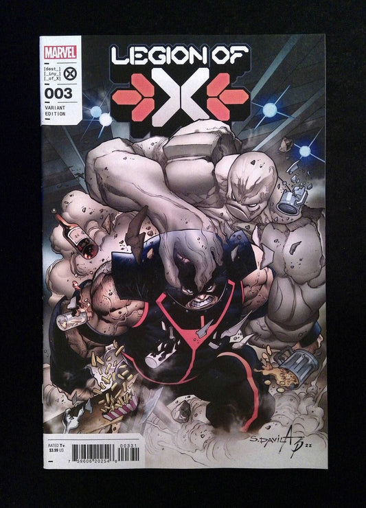 Legion Of X #3C  Marvel Comics 2022 NM  D�vila Variant