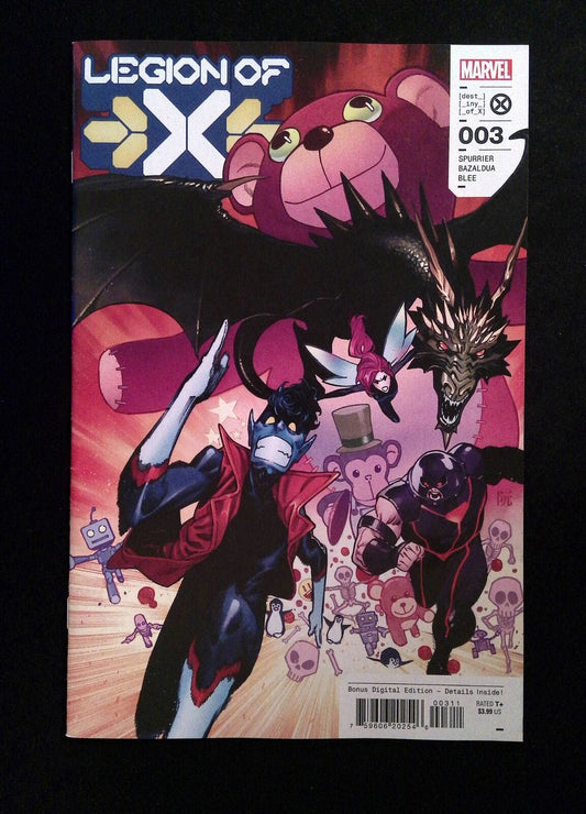 Legion Of X #3  Marvel Comics 2022 VF/NM